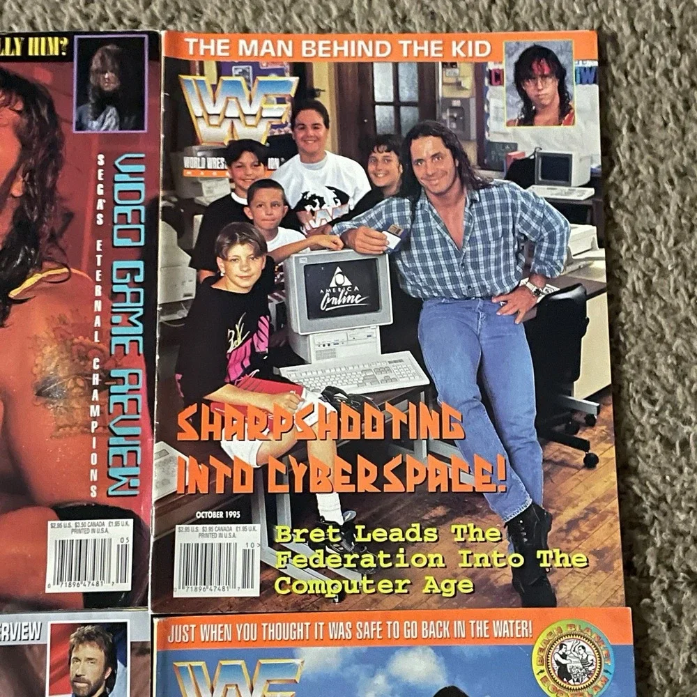 Wrestling Magazine Lot 4 WWE WWF 1997 2007 2011 2012 Stone Cold Triple H